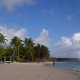 Praia com coqueiros em Punta Cana, na República Dominicana